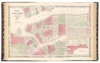 JOHNSON, A.J.; and COLTON, J.H. Johnsons New Illustrated (Steel Plate) Family Atlas.